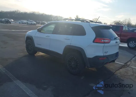 2014 Jeep Cherokee Trailhawk z USA, uszkodzony, nr VIN 1C4PJMBS1EW186055